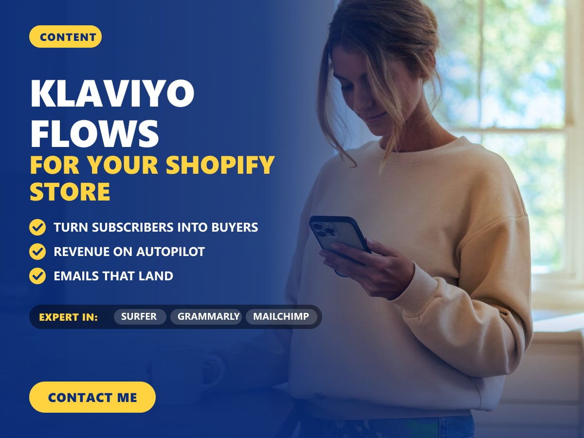 Klaviyo flows for your Shopify store — image 1