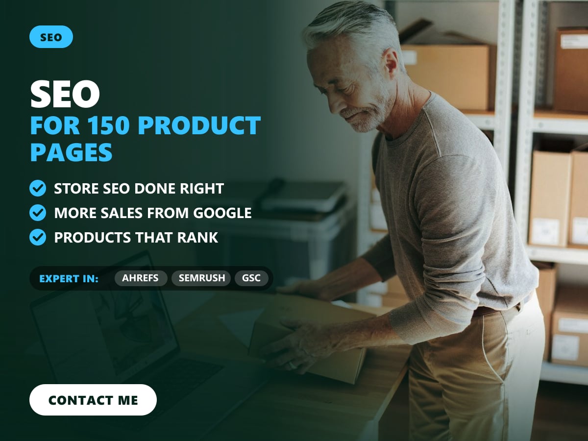 SEO for 150 product pages — image 1