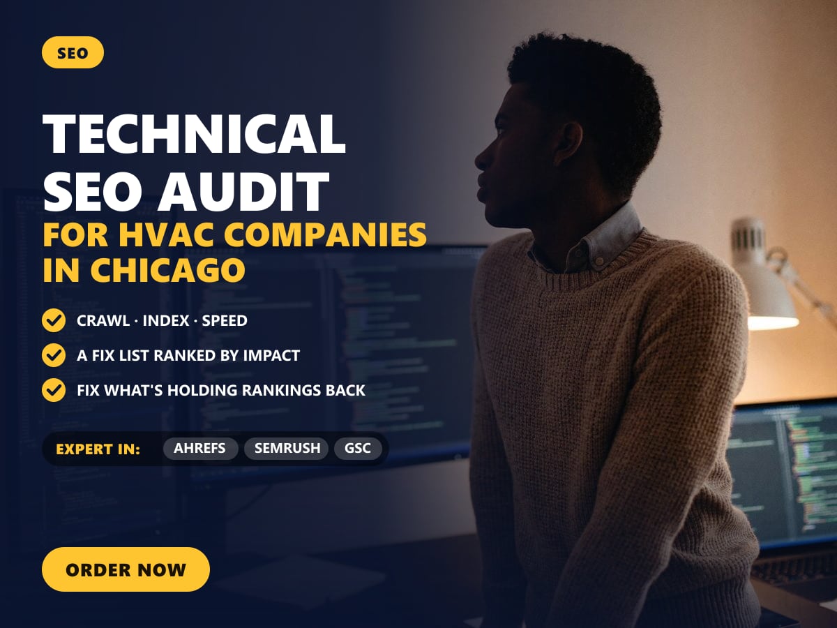 Technical SEO audit for HVAC companies in Chicago — image 1