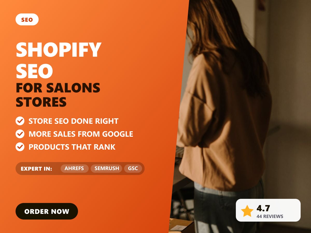 Shopify SEO for salons stores — image 1