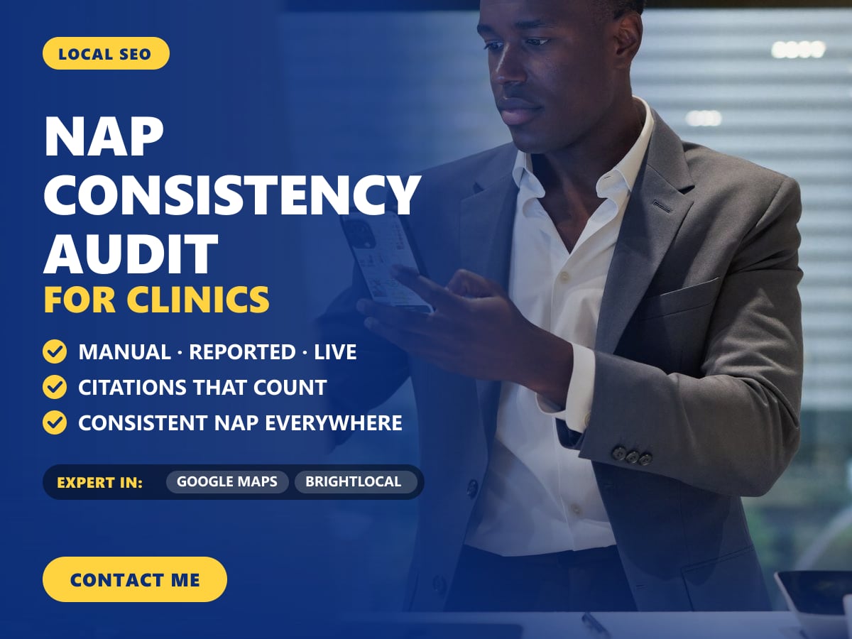 NAP consistency audit for clinics — image 1