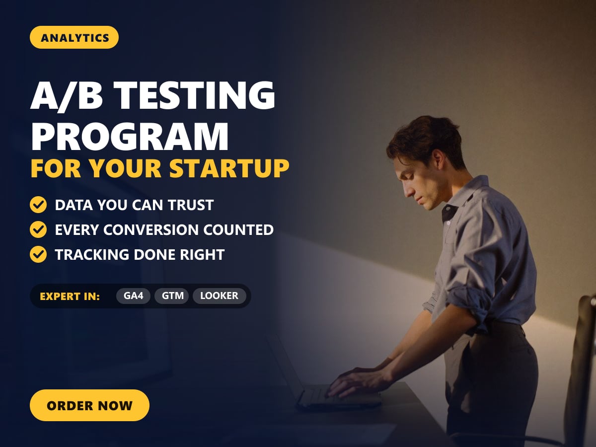 A/B testing program for your startup — image 1