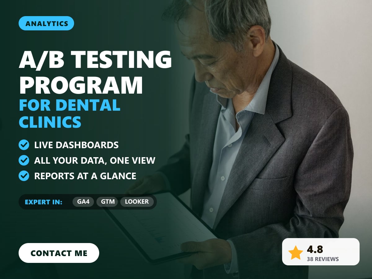 A/B testing program for dental clinics — image 1
