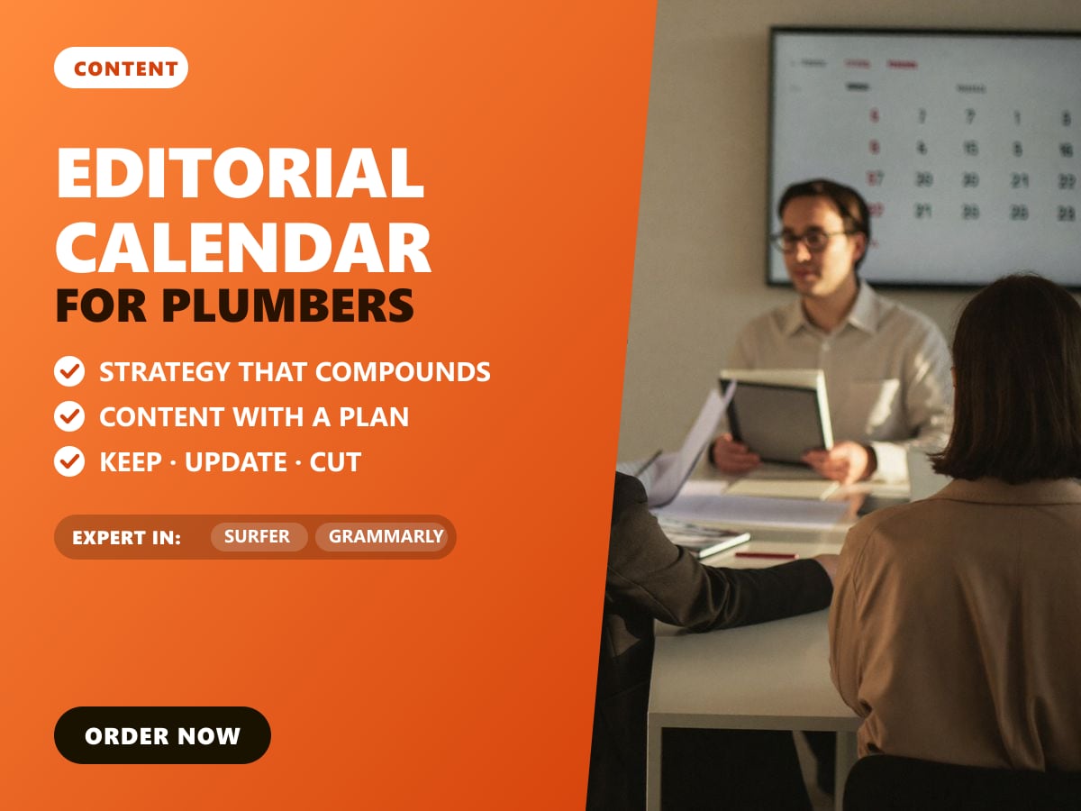 Editorial calendar for plumbers — image 1