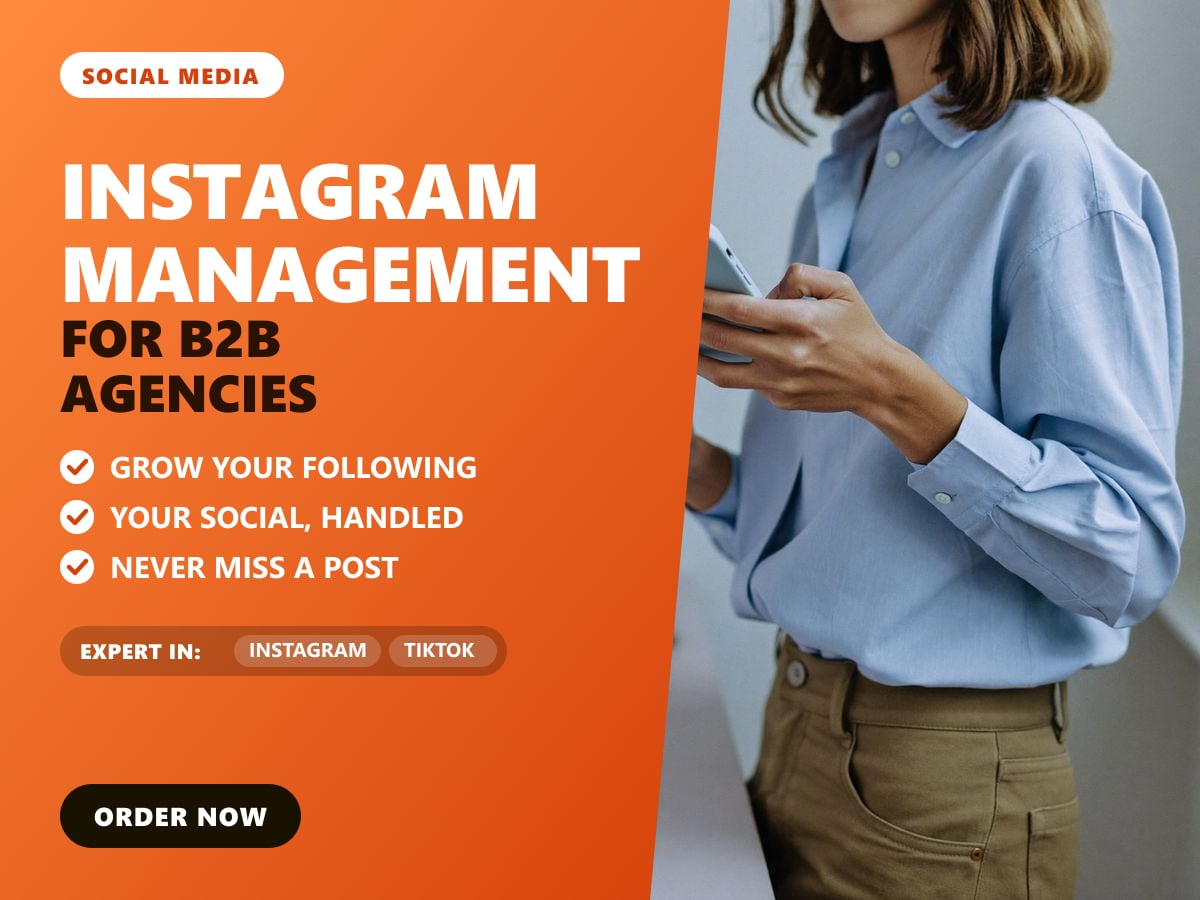 Instagram management for B2B agencies — image 1