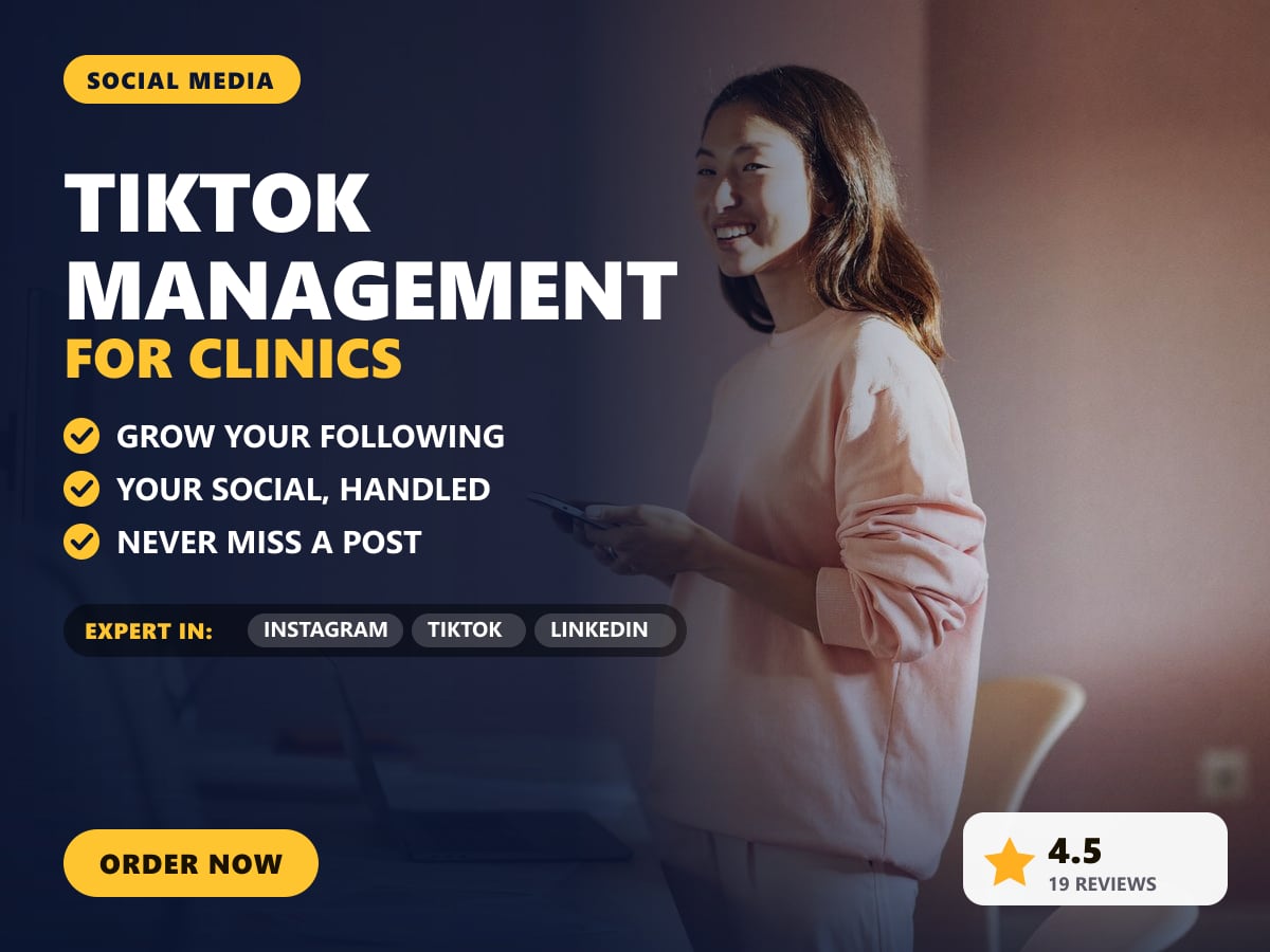 TikTok management for clinics — image 1