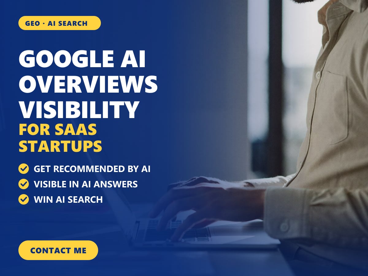 Google AI Overviews visibility for SaaS startups — image 1