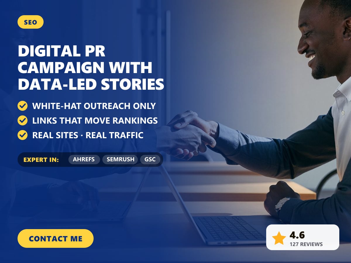 Digital PR campaign with data-led stories — image 1