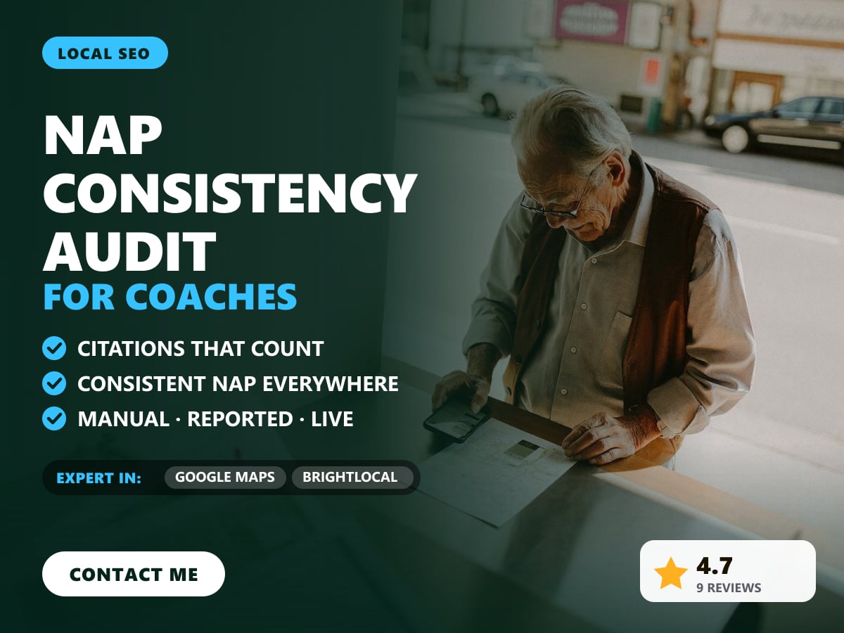 NAP consistency audit for coaches — image 1