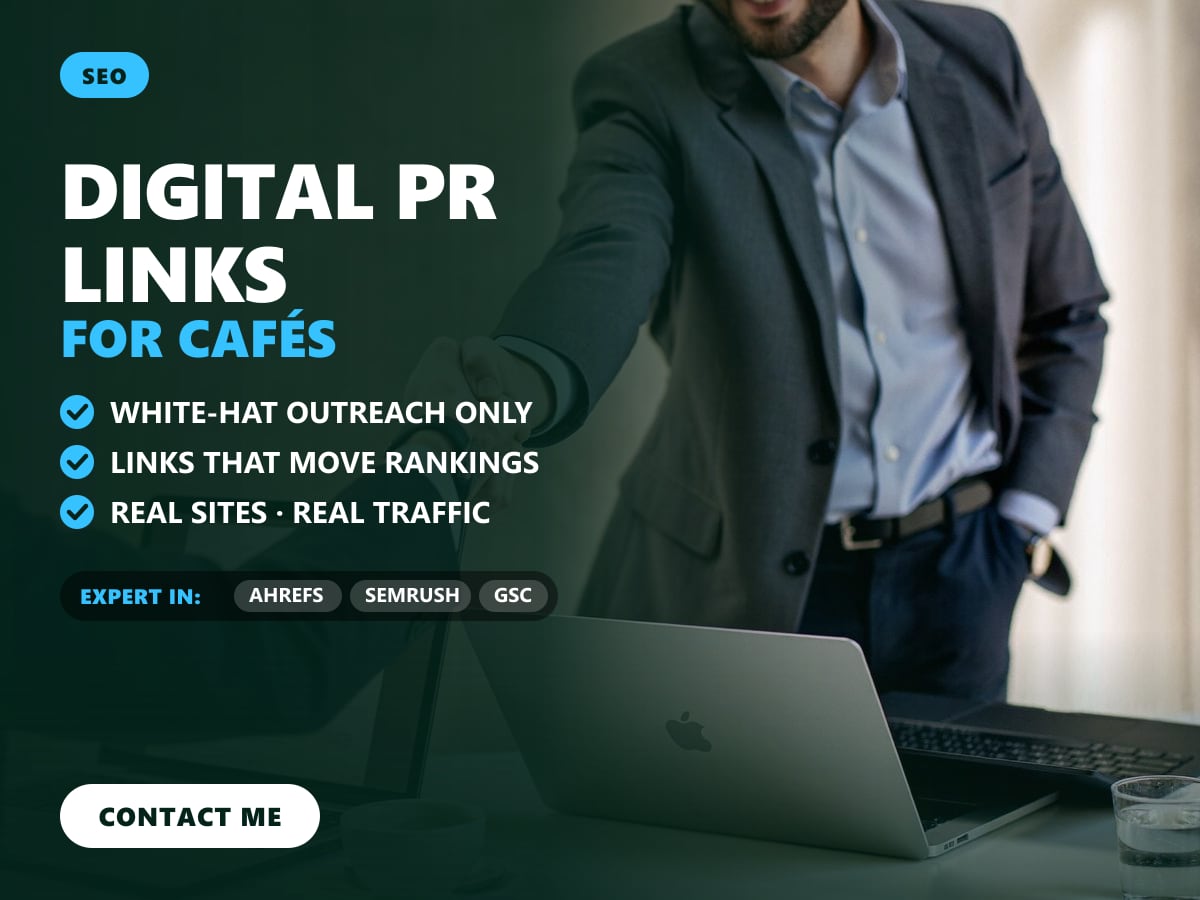 Digital PR links for cafés — image 1