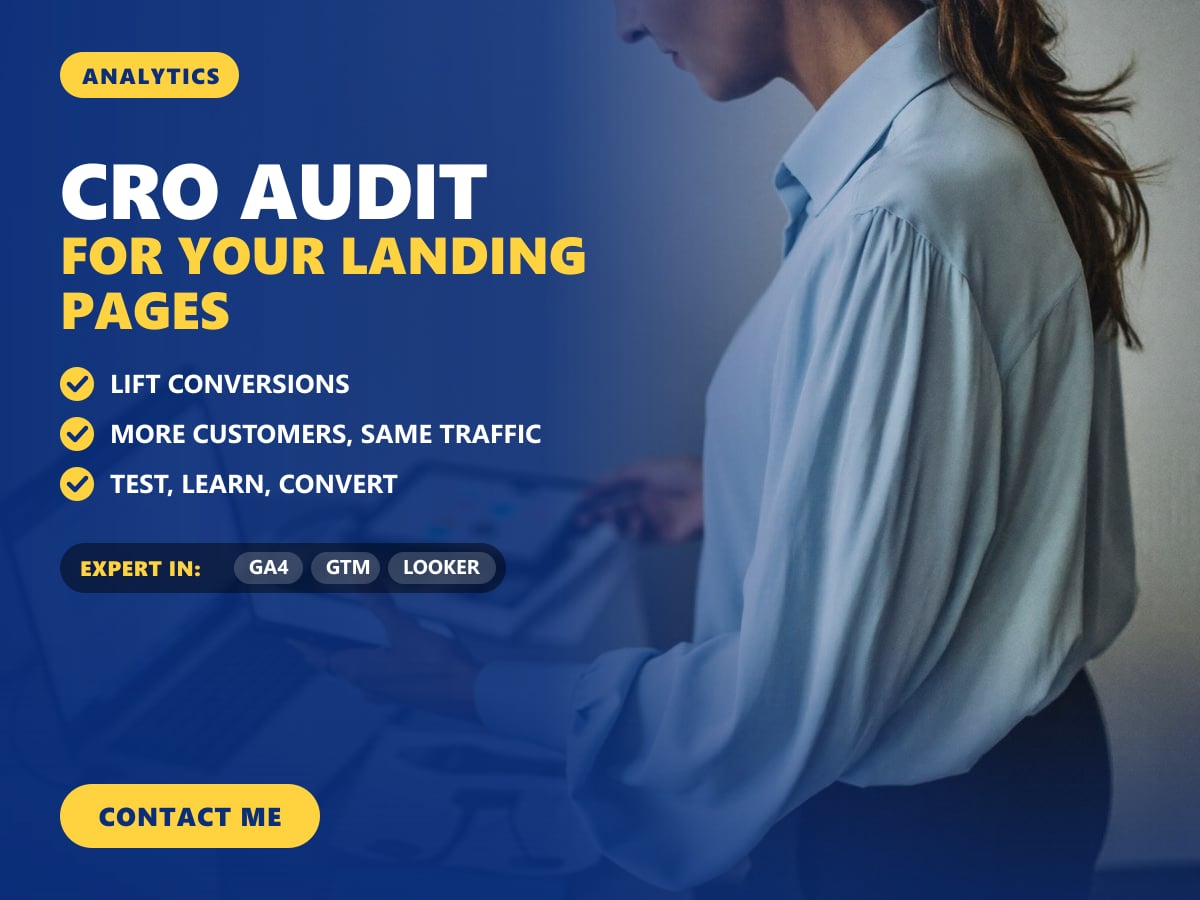 CRO audit for your landing pages — image 1