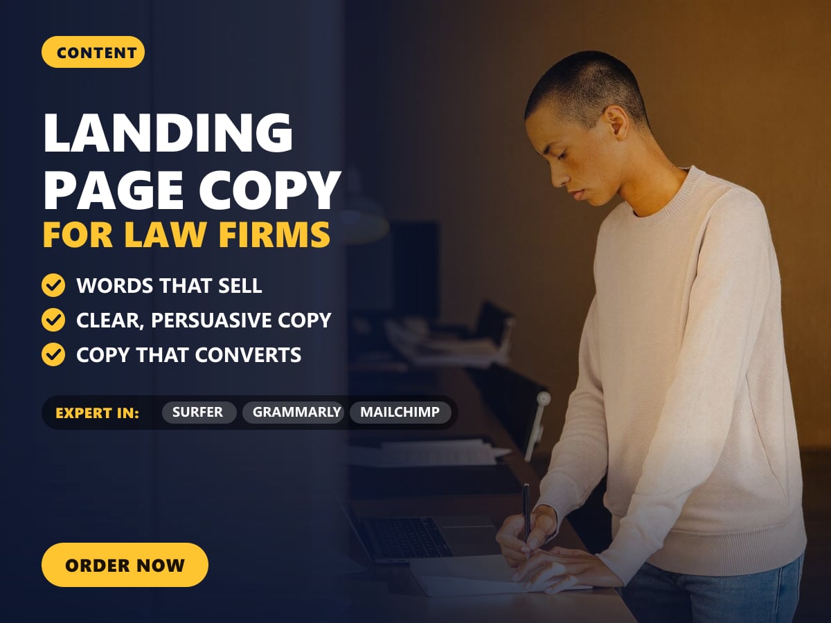 Landing page copy for law firms — image 1
