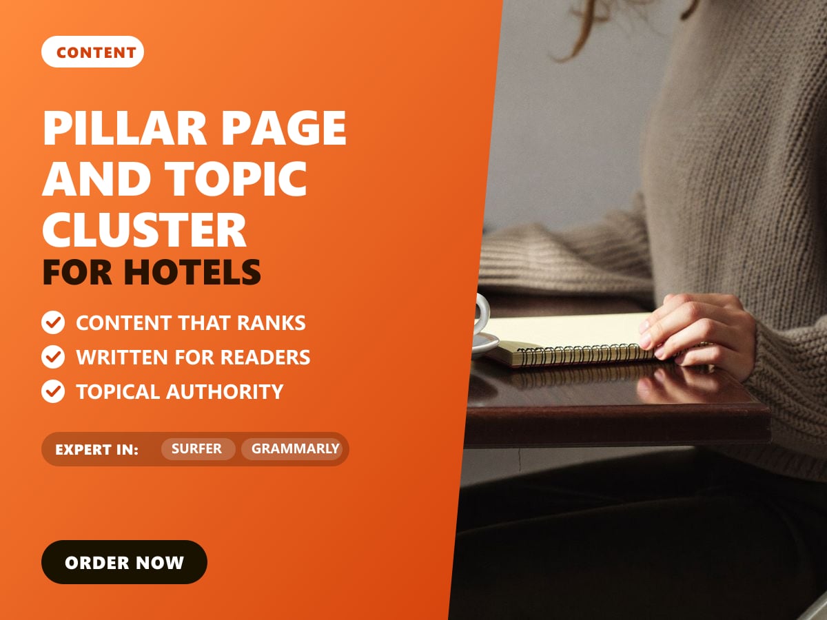Pillar page and topic cluster for hotels — image 1