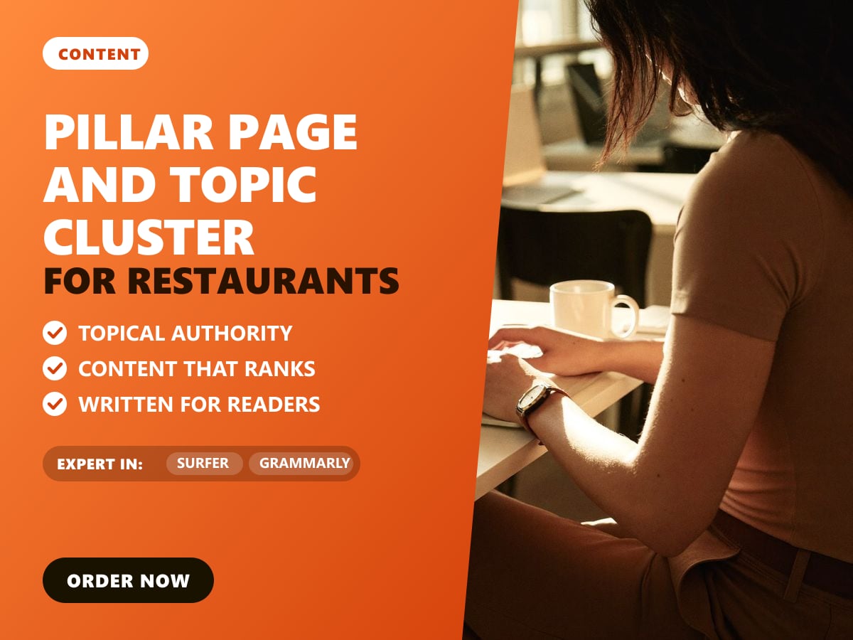 Pillar page and topic cluster for restaurants — image 1