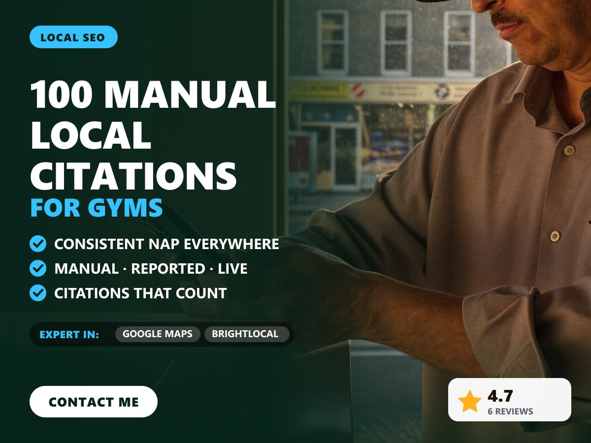 100 manual local citations for gyms — image 1