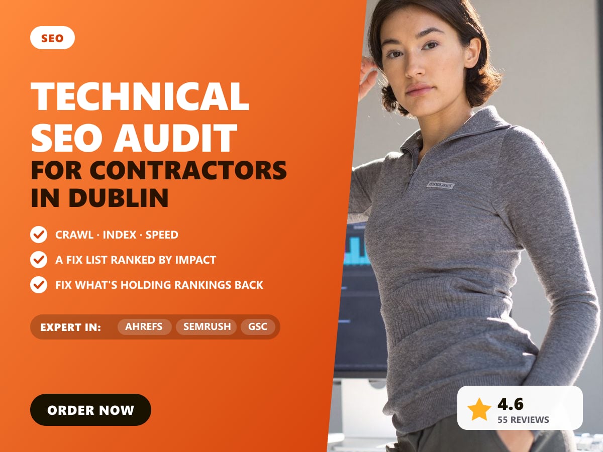 Technical SEO audit for contractors in Dublin — image 1