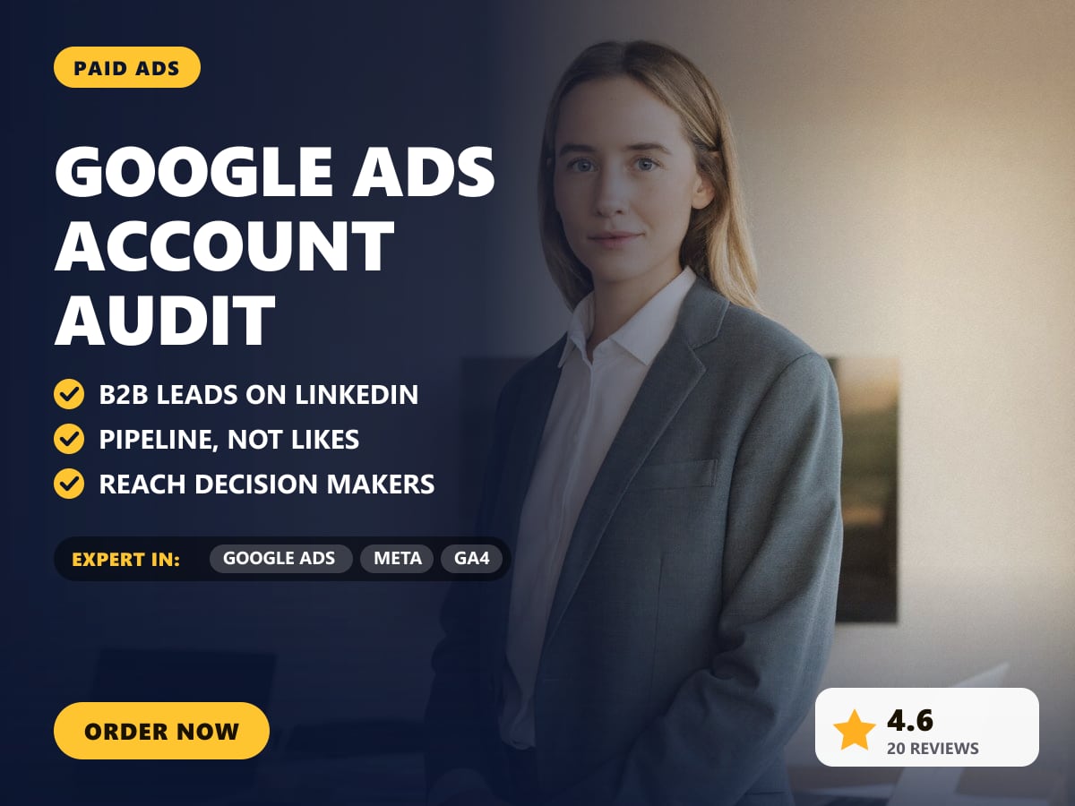 Google Ads account audit — image 1