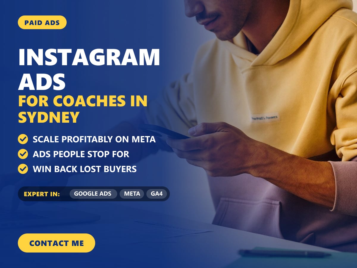 Instagram ads for coaches in Sydney — image 1