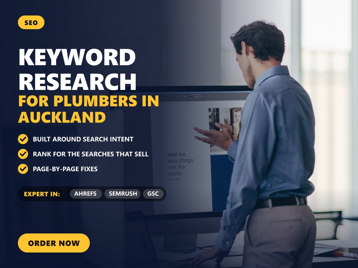 Keyword research for plumbers in Auckland — image 1