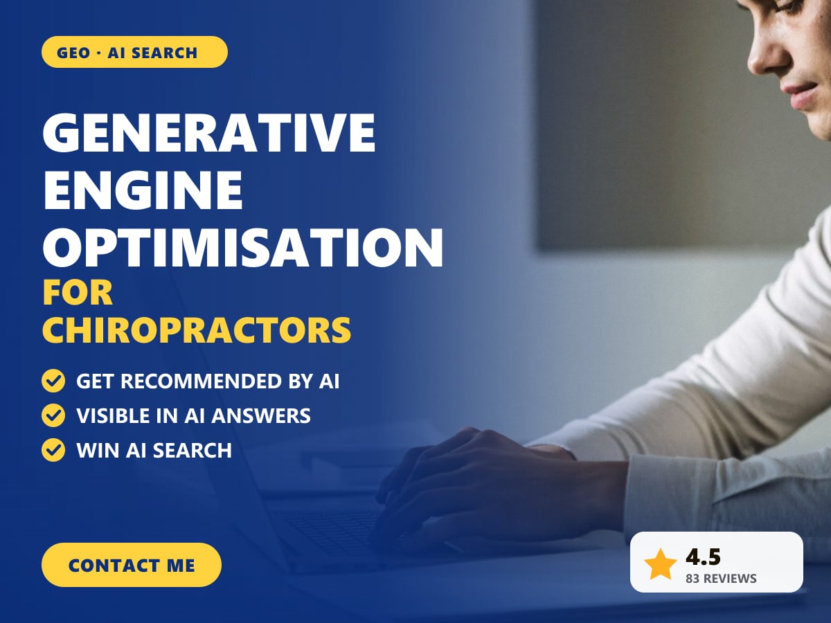 Generative engine optimisation for chiropractors — image 1