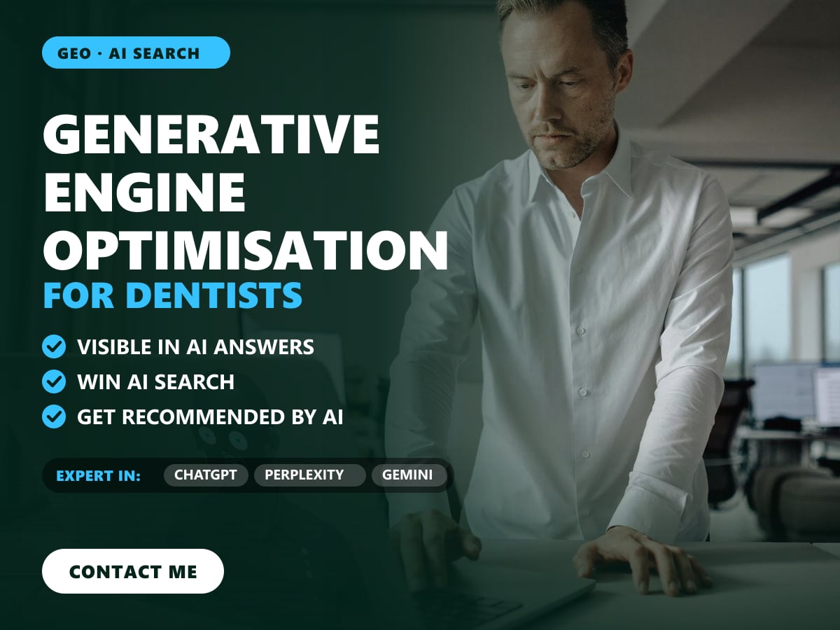Generative engine optimisation for dentists — image 1