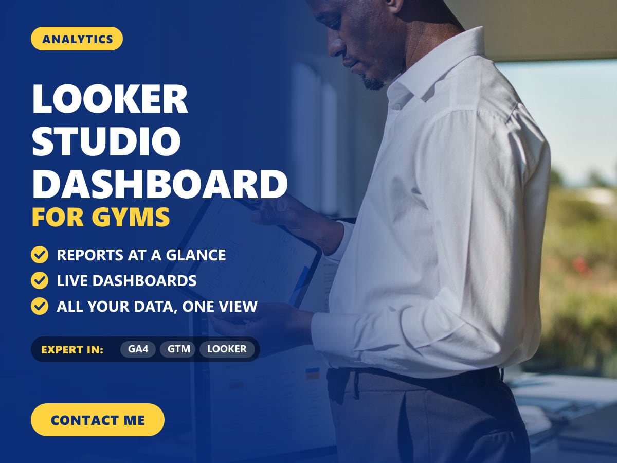Looker Studio dashboard for gyms — image 1