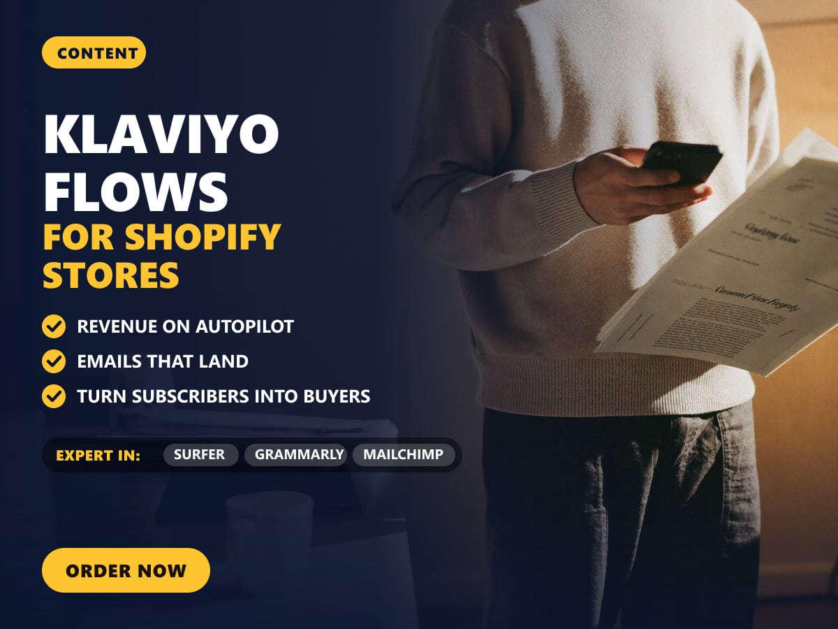 Klaviyo flows for Shopify stores — image 1