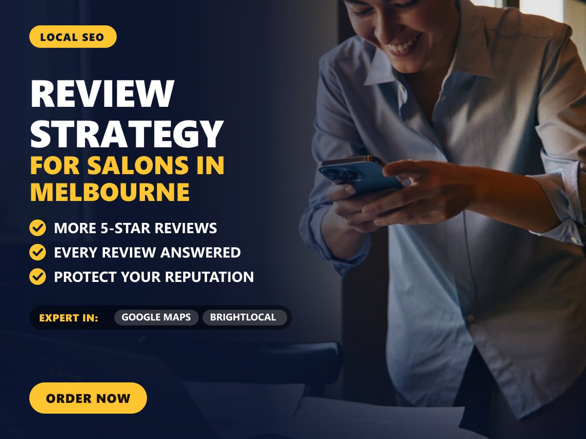 Review strategy for salons in Melbourne — image 1
