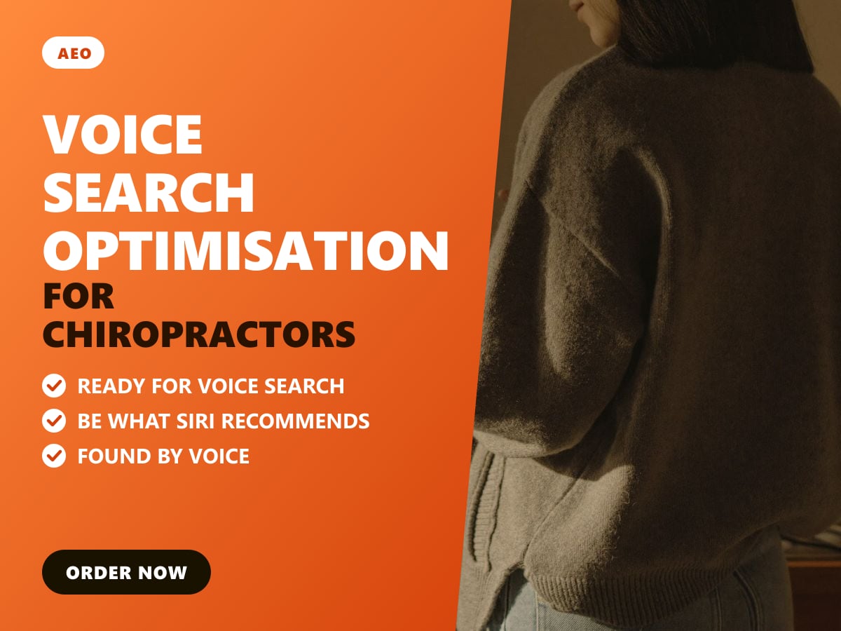 Voice search optimisation for chiropractors — image 1