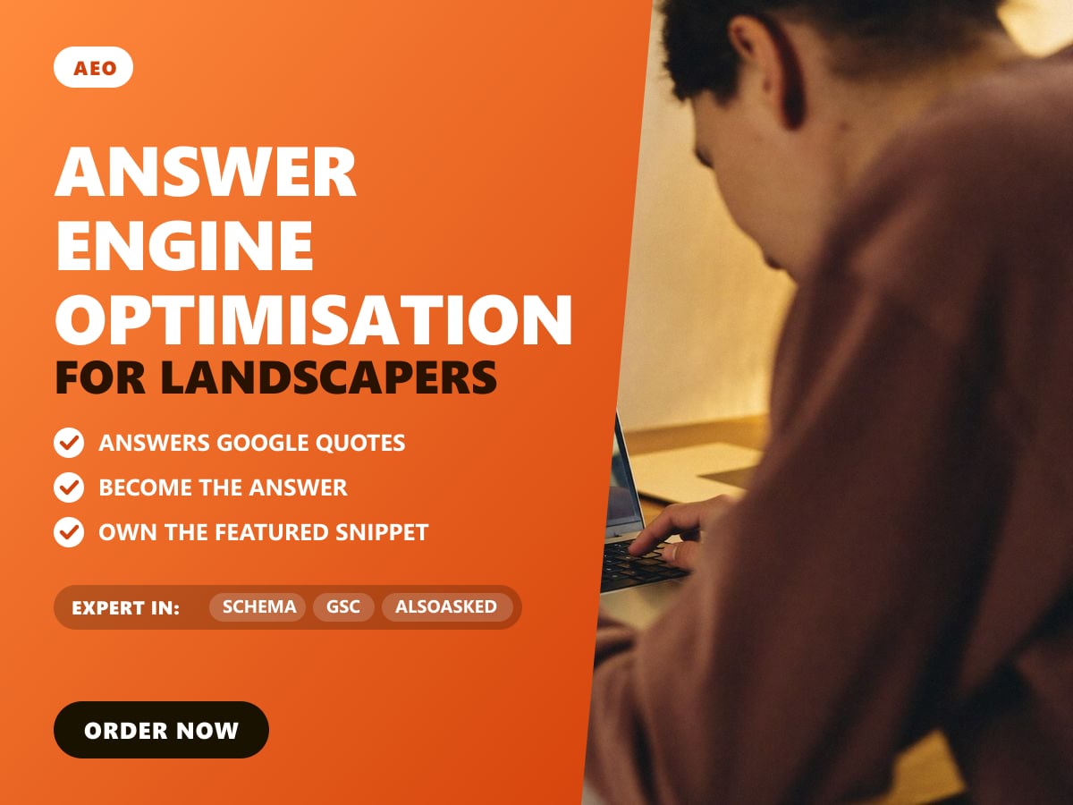 Answer engine optimisation for landscapers — image 1