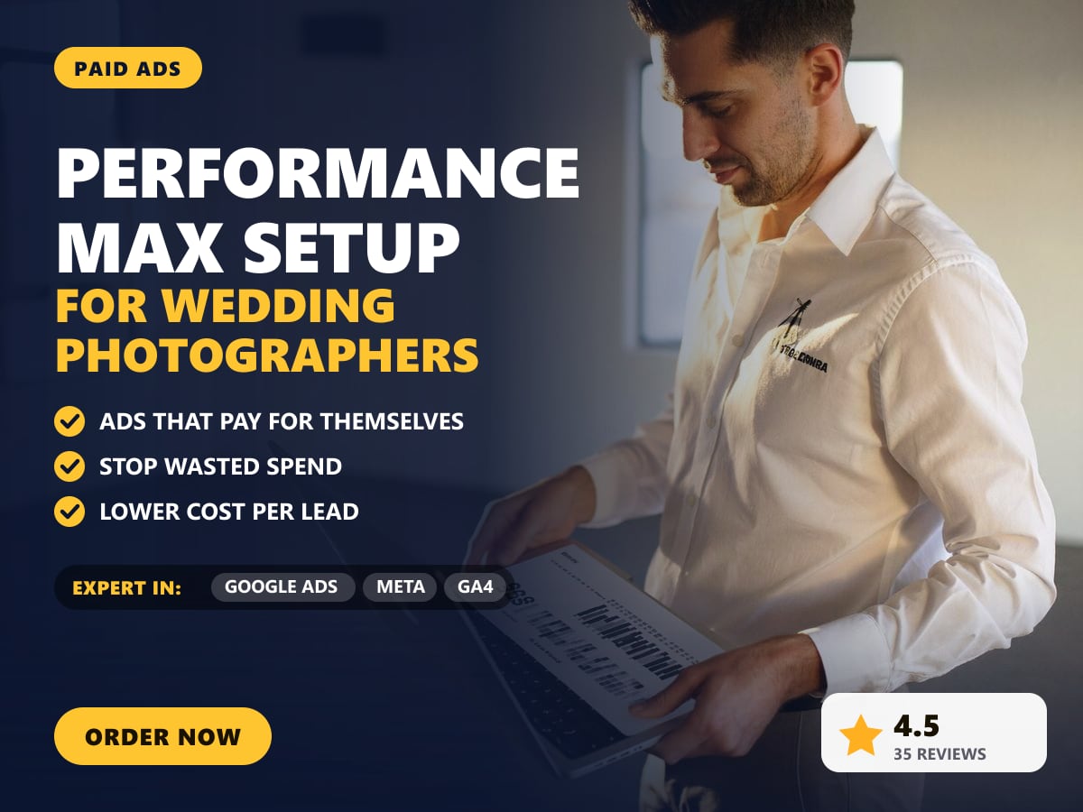 Performance Max setup for wedding photographers — image 1