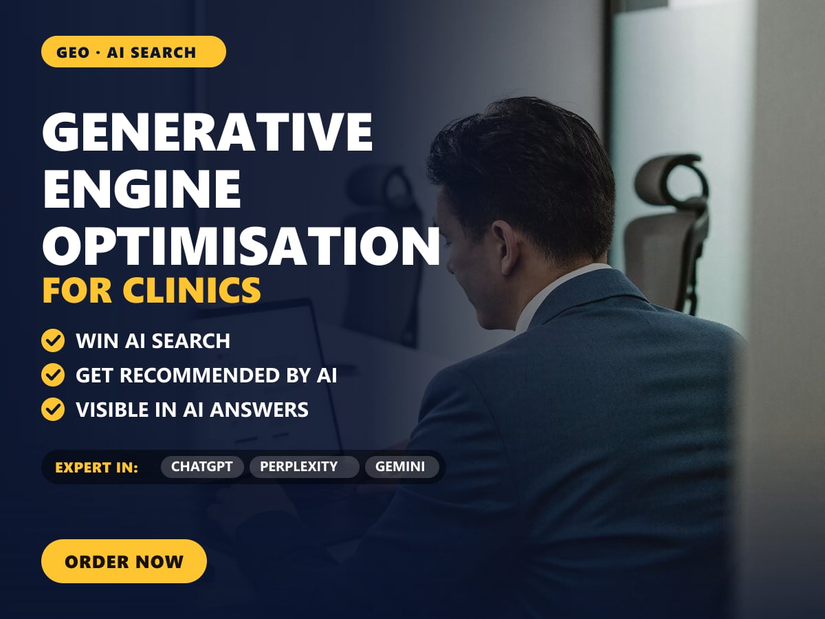 Generative engine optimisation for clinics — image 1