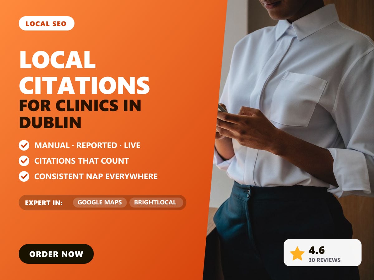 Local citations for clinics in Dublin — image 1