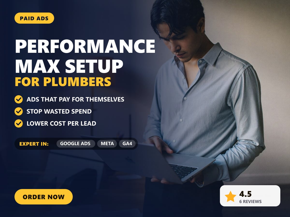 Performance Max setup for plumbers — image 1