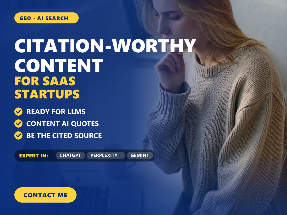 Citation-worthy content for SaaS startups — image 1