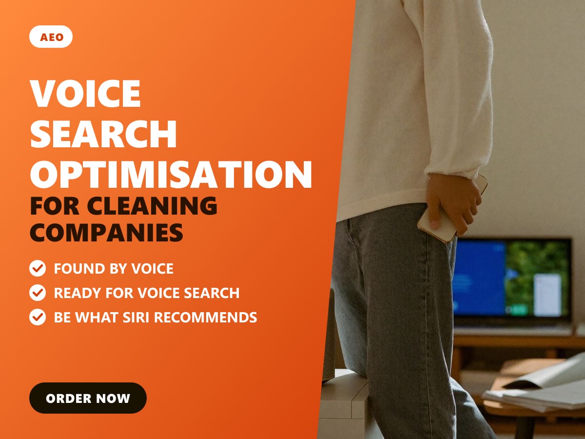 Voice search optimisation for cleaning companies — image 1
