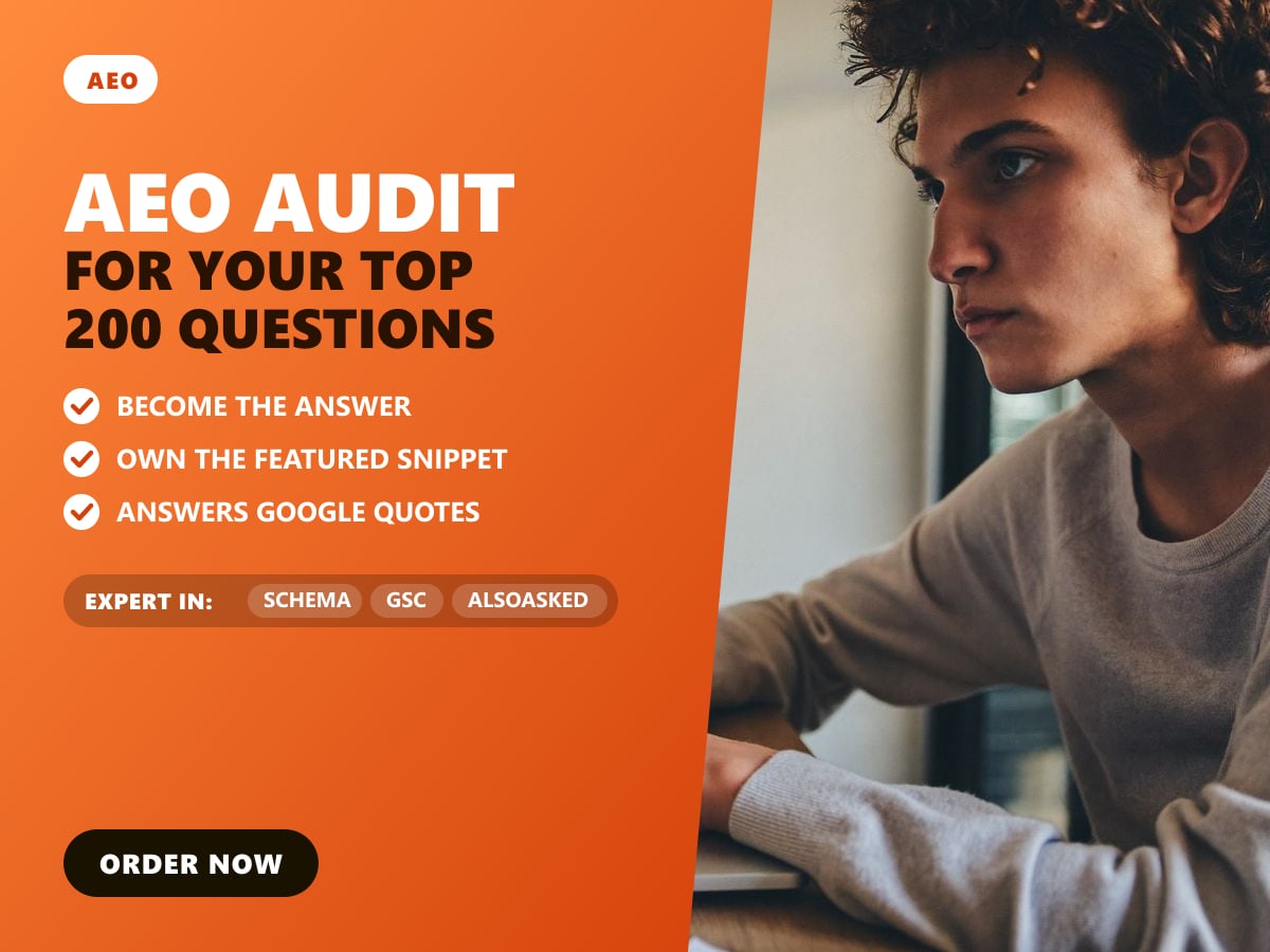 AEO audit for your top 200 questions — image 1