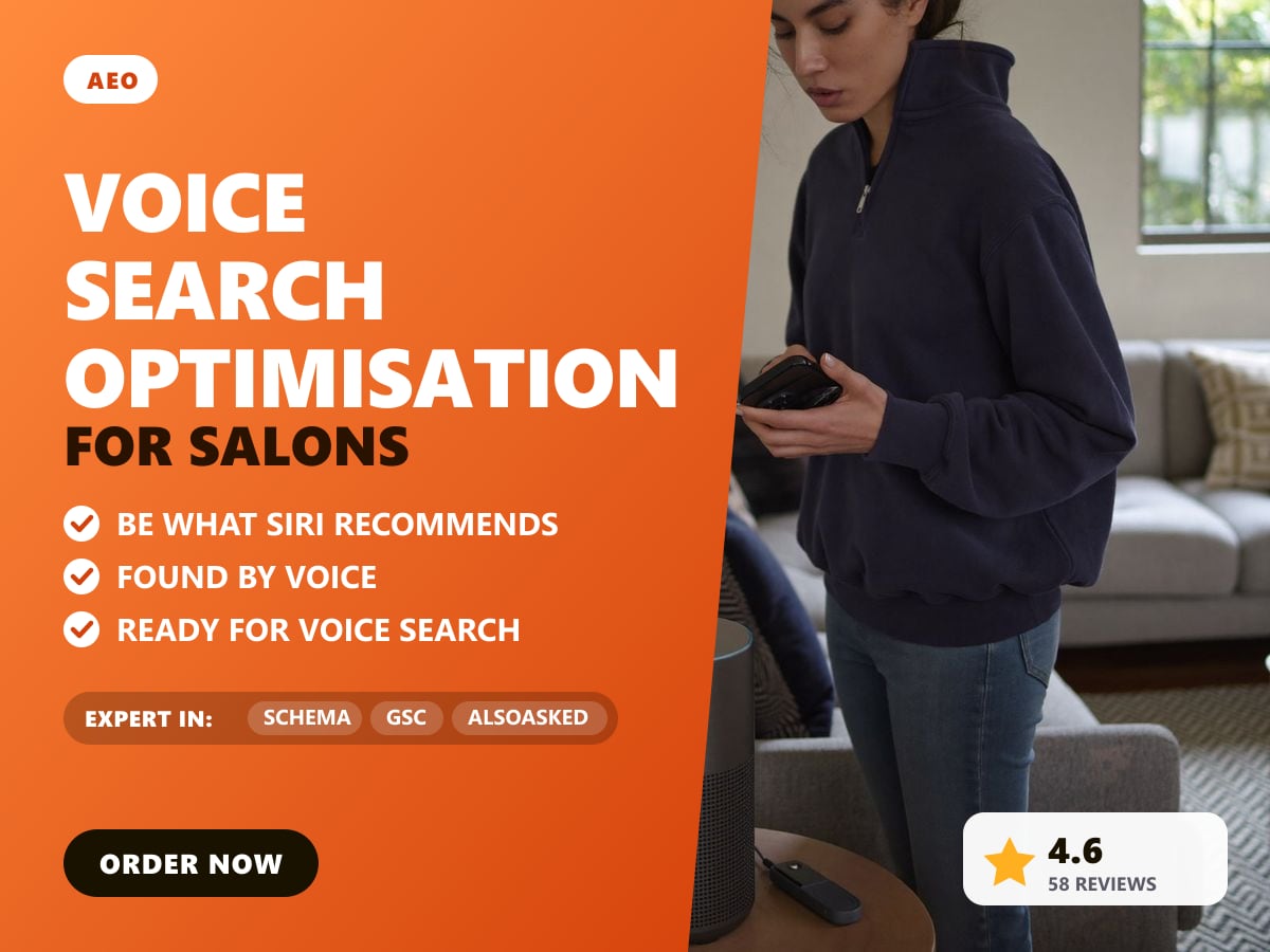 Voice search optimisation for salons — image 1