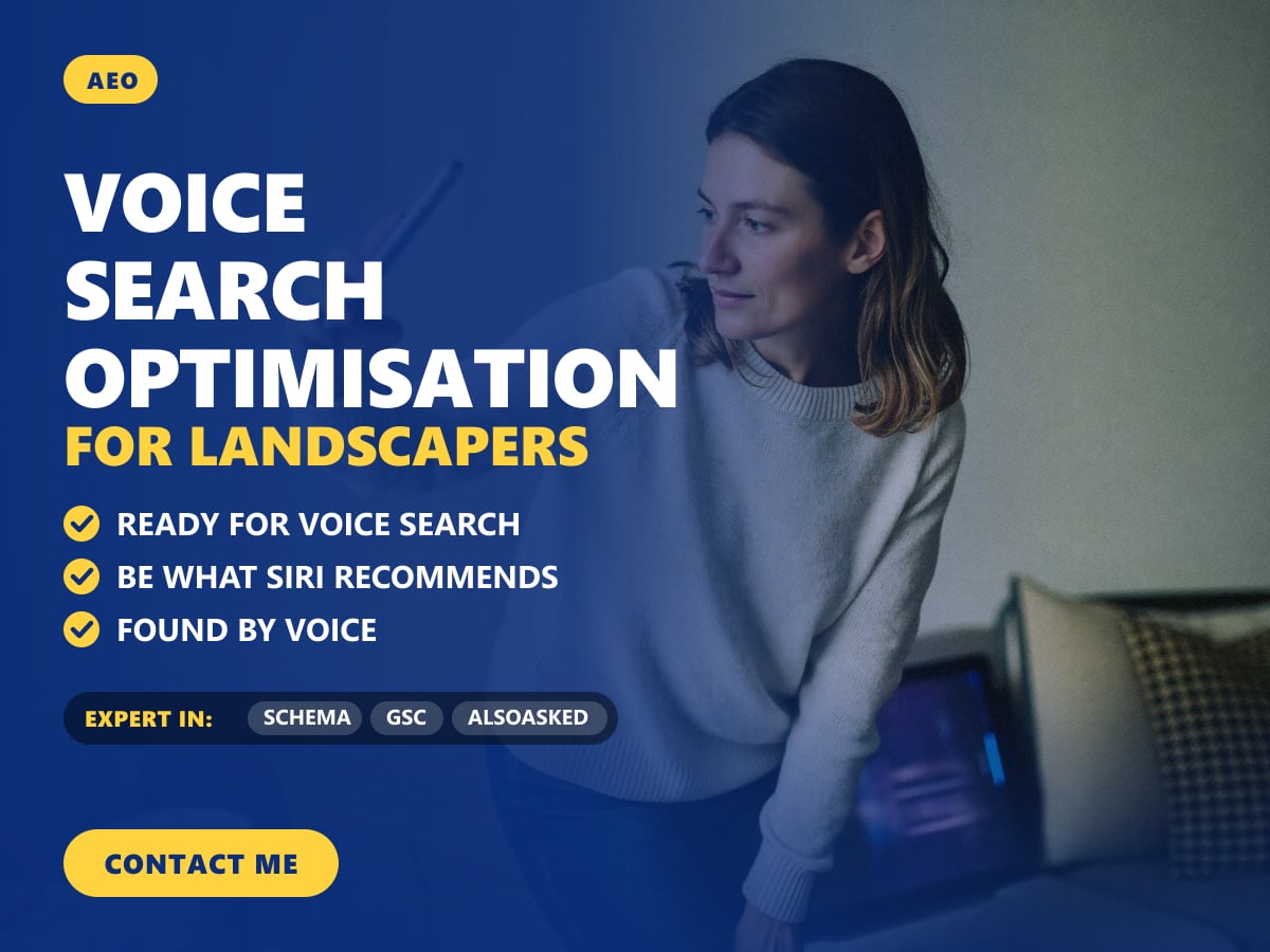 Voice search optimisation for landscapers — image 1