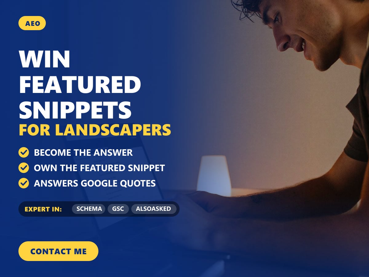 Win featured snippets for landscapers — image 1