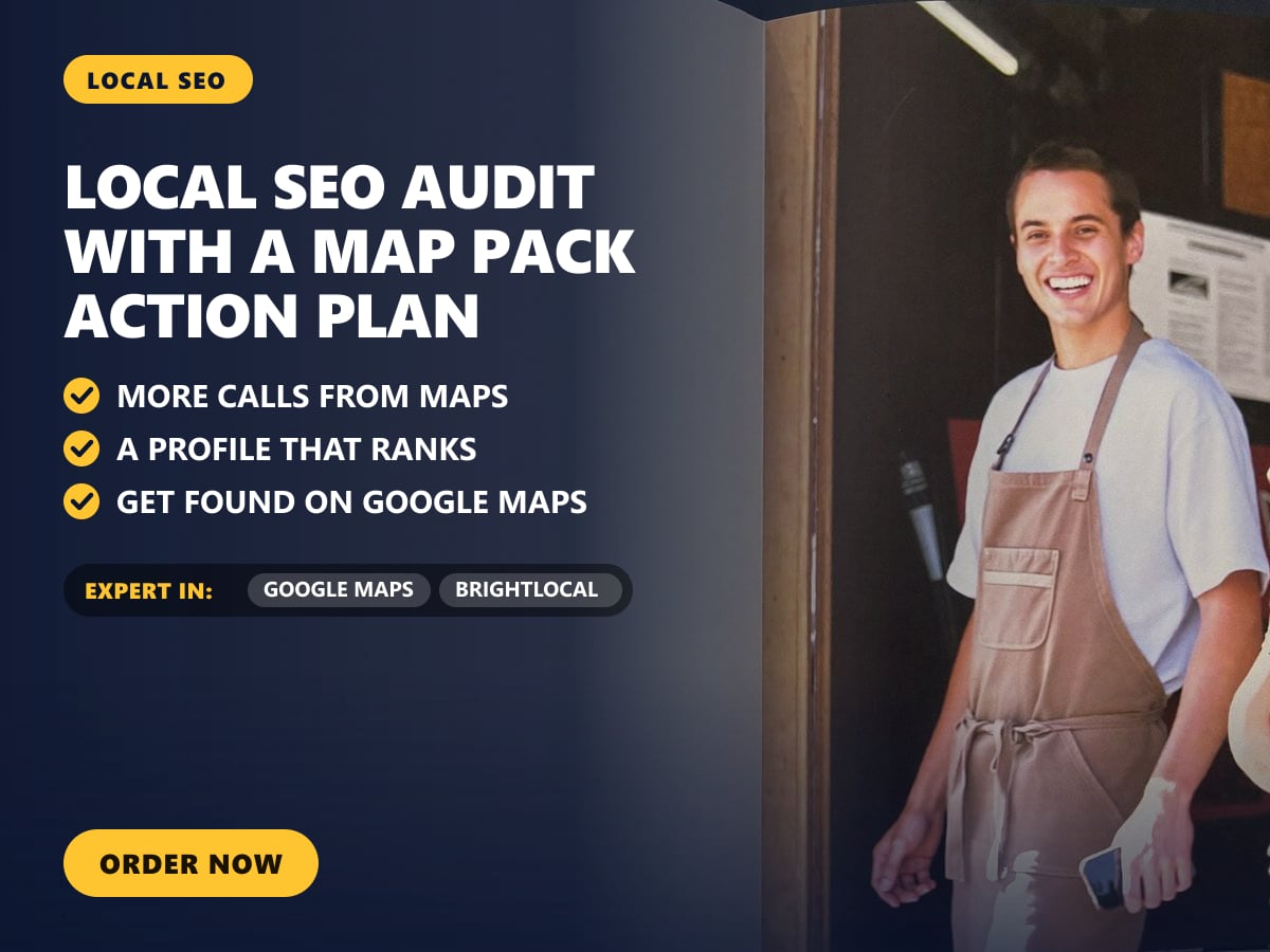 Local SEO audit with a map pack action plan — image 1