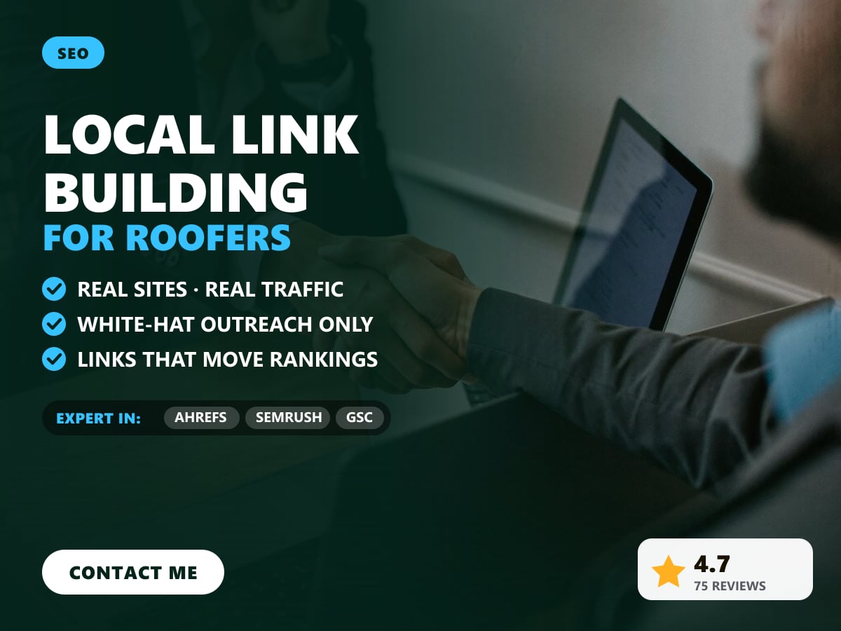 Local link building for roofers — image 1