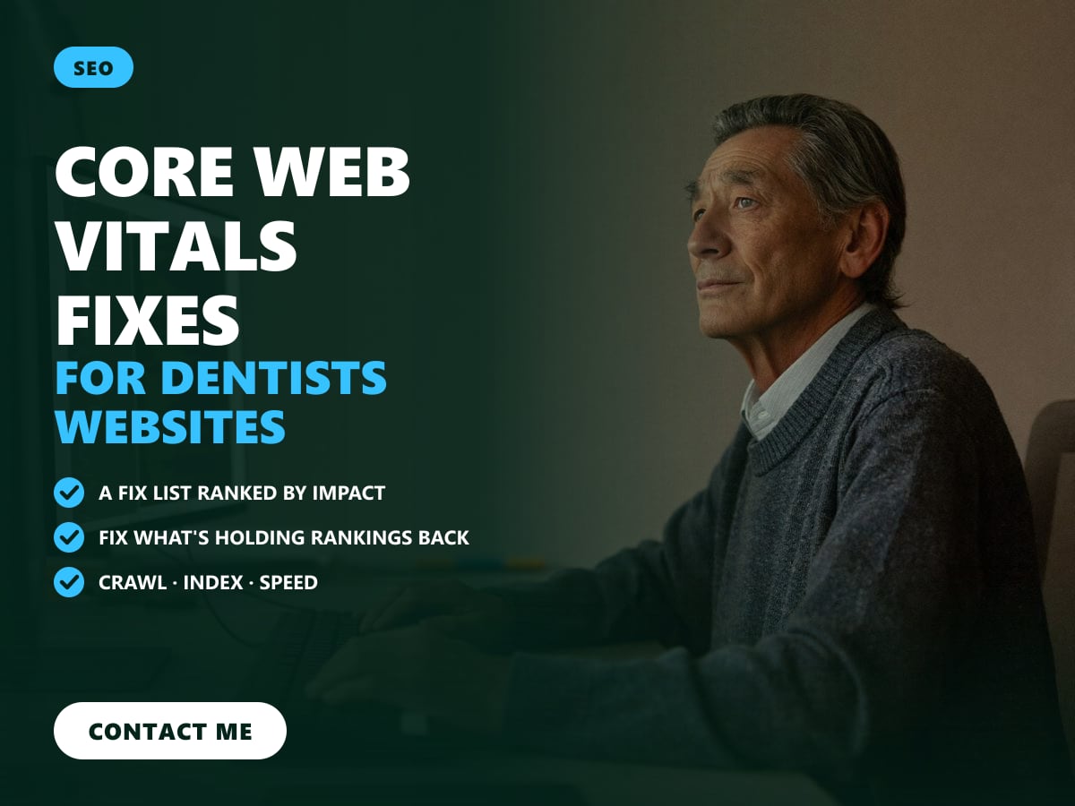 Core Web Vitals fixes for dentists websites — image 1