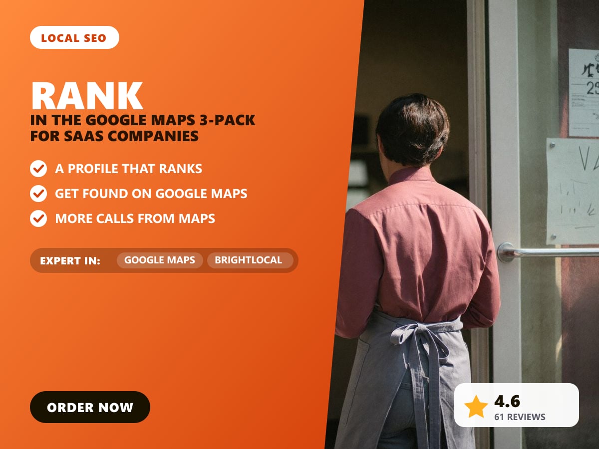 Rank in the Google Maps 3-pack for SaaS companies — image 1