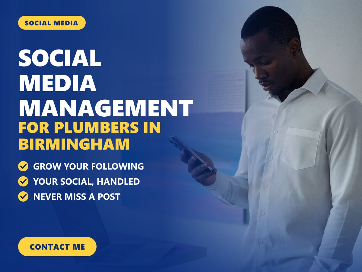 Social media management for plumbers in Birmingham — image 1