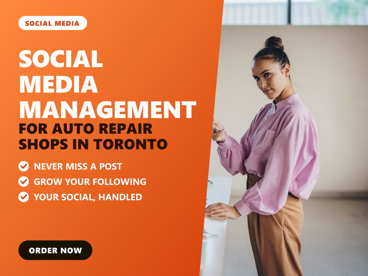 Social media management for auto repair shops in Toronto — image 1
