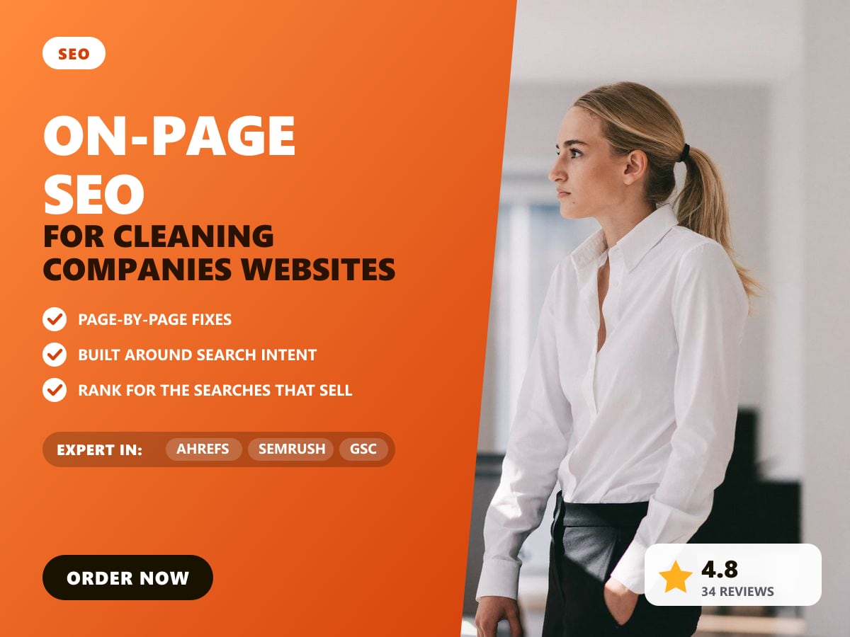 On-page SEO for cleaning companies websites — image 1