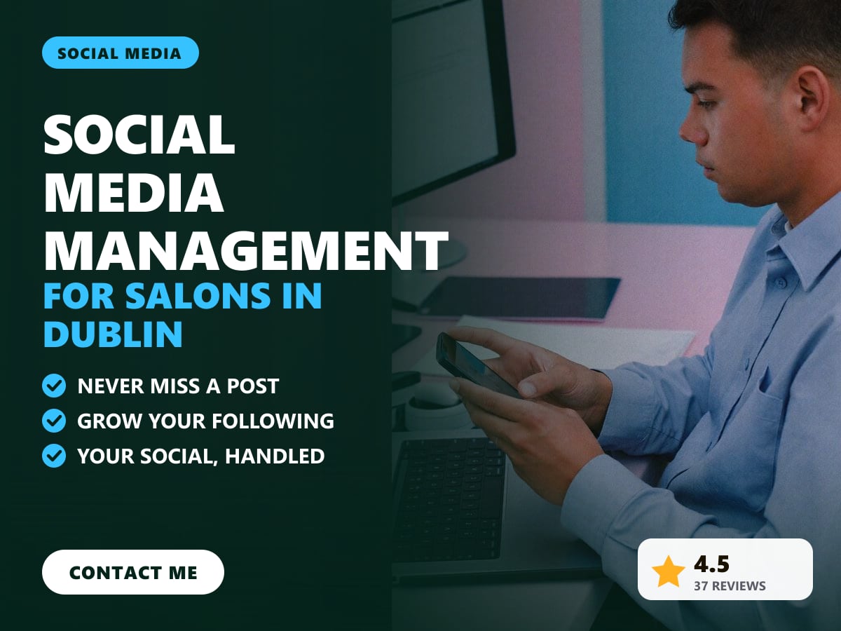 Social media management for salons in Dublin — image 1
