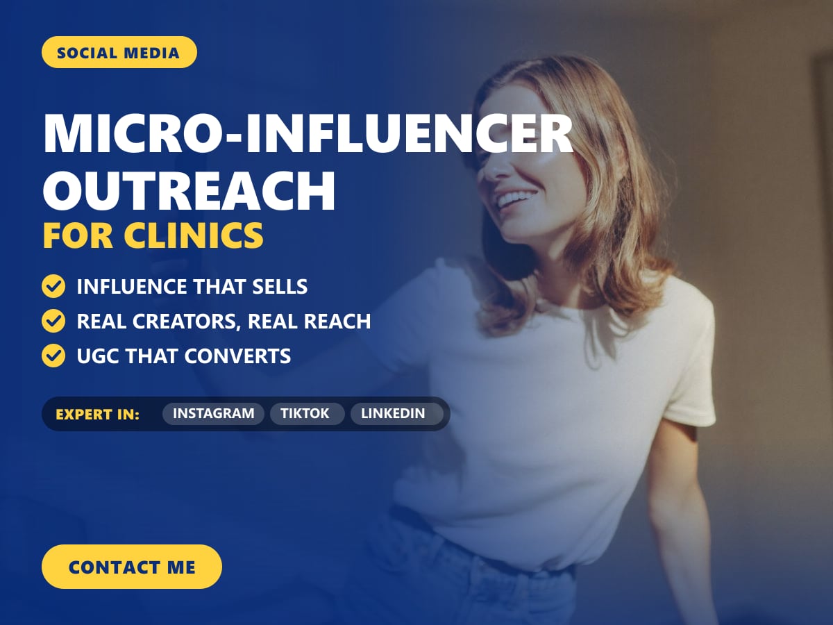 Micro-influencer outreach for clinics — image 1