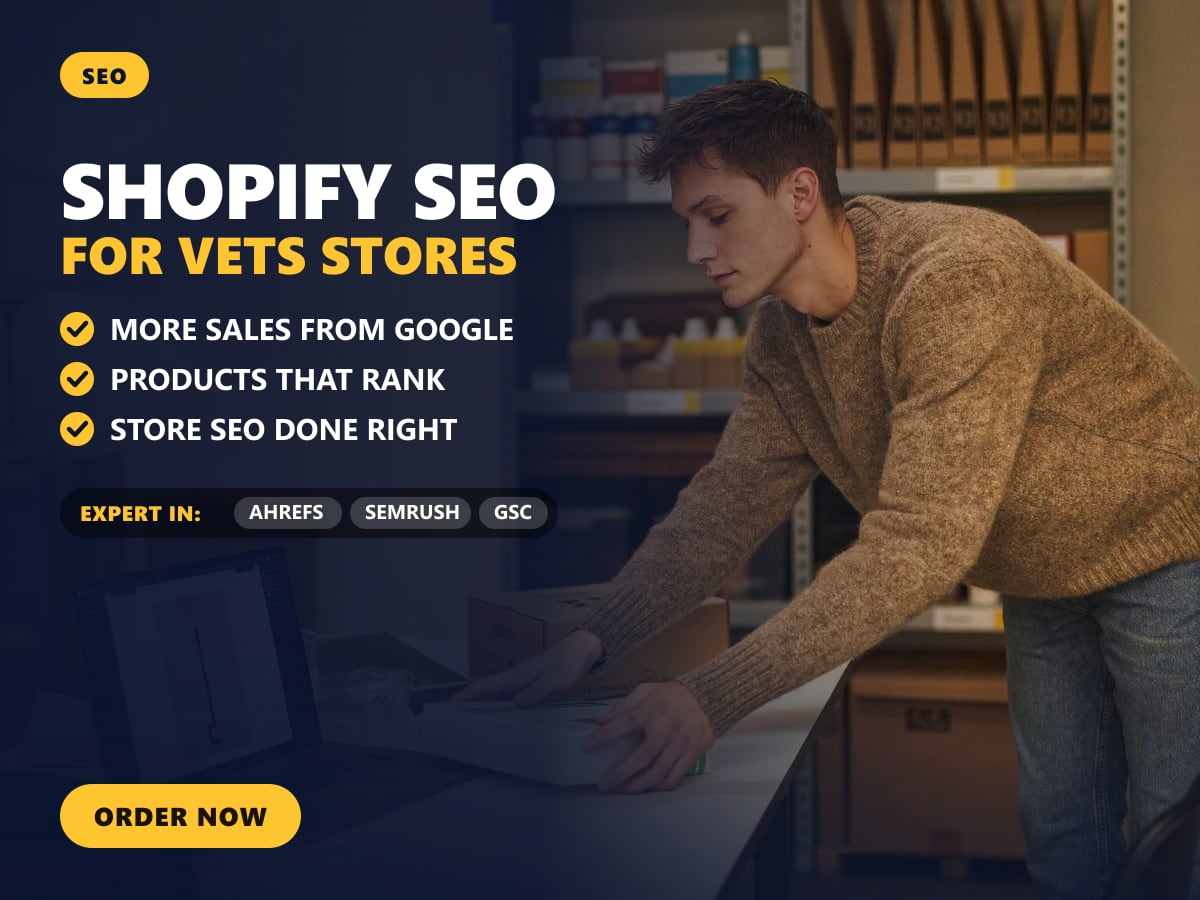 Shopify SEO for vets stores — image 1